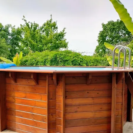 Semesterbostad En Pierre Le Paradis Parc Cloture Jacuzzi 5 Places Piscine Au Perigord Pourpre 9km De Bergerac *